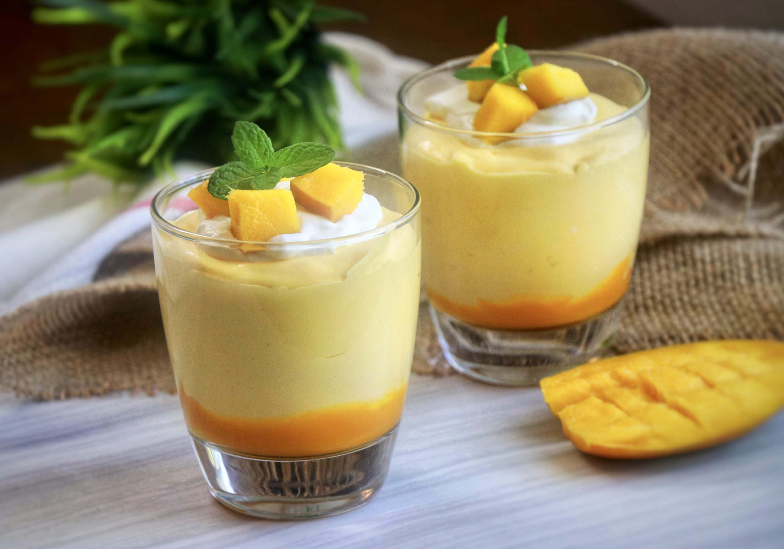 Eggless Mango Mousse A Taste Of Flavours 